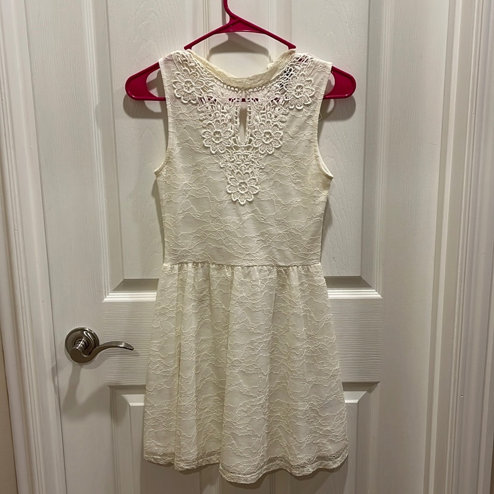 H&M Divided White Lace Dress